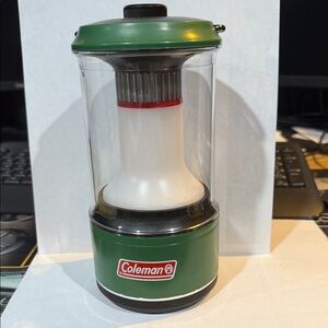 Coleman Green and Black LED Lantern